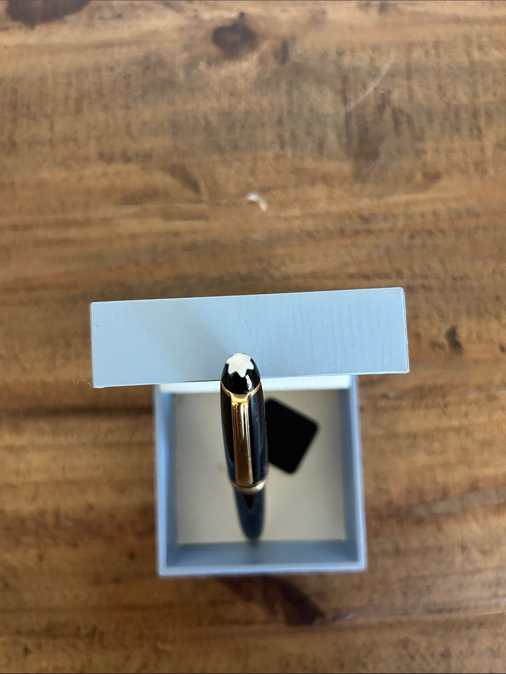 Montblanc Black and Gold Dress Pen - Picture 2 of 3